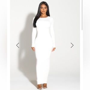 White “The bare feels dress” from NW